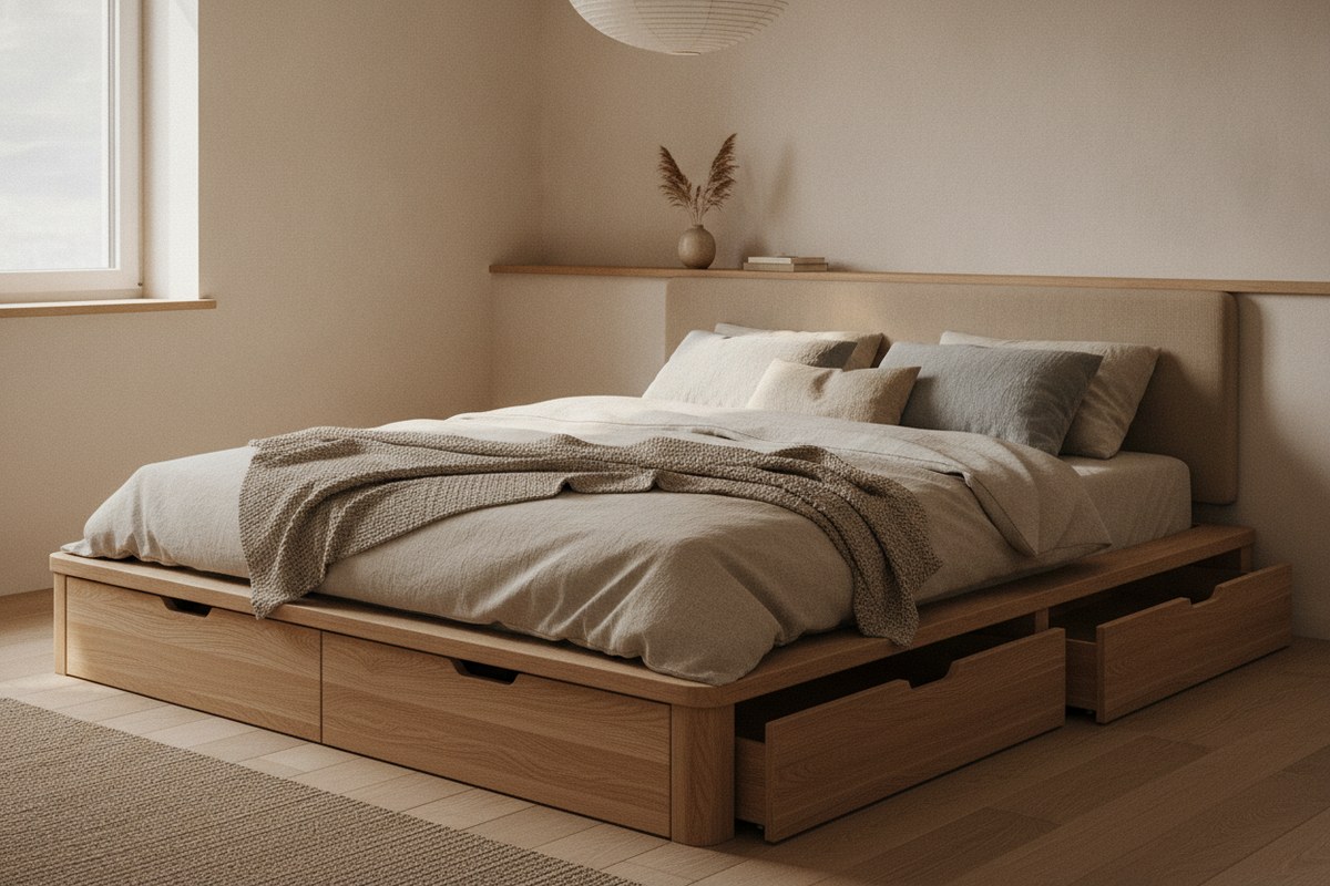 12 Studio Apartment Layout Ideas for Calm Japandi Living