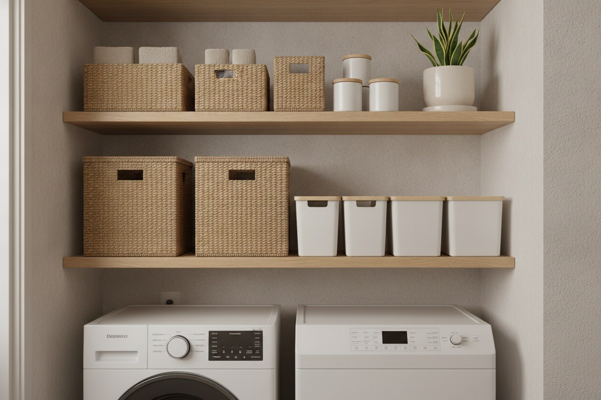 10 Laundry Organization Ideas for Small Apartments