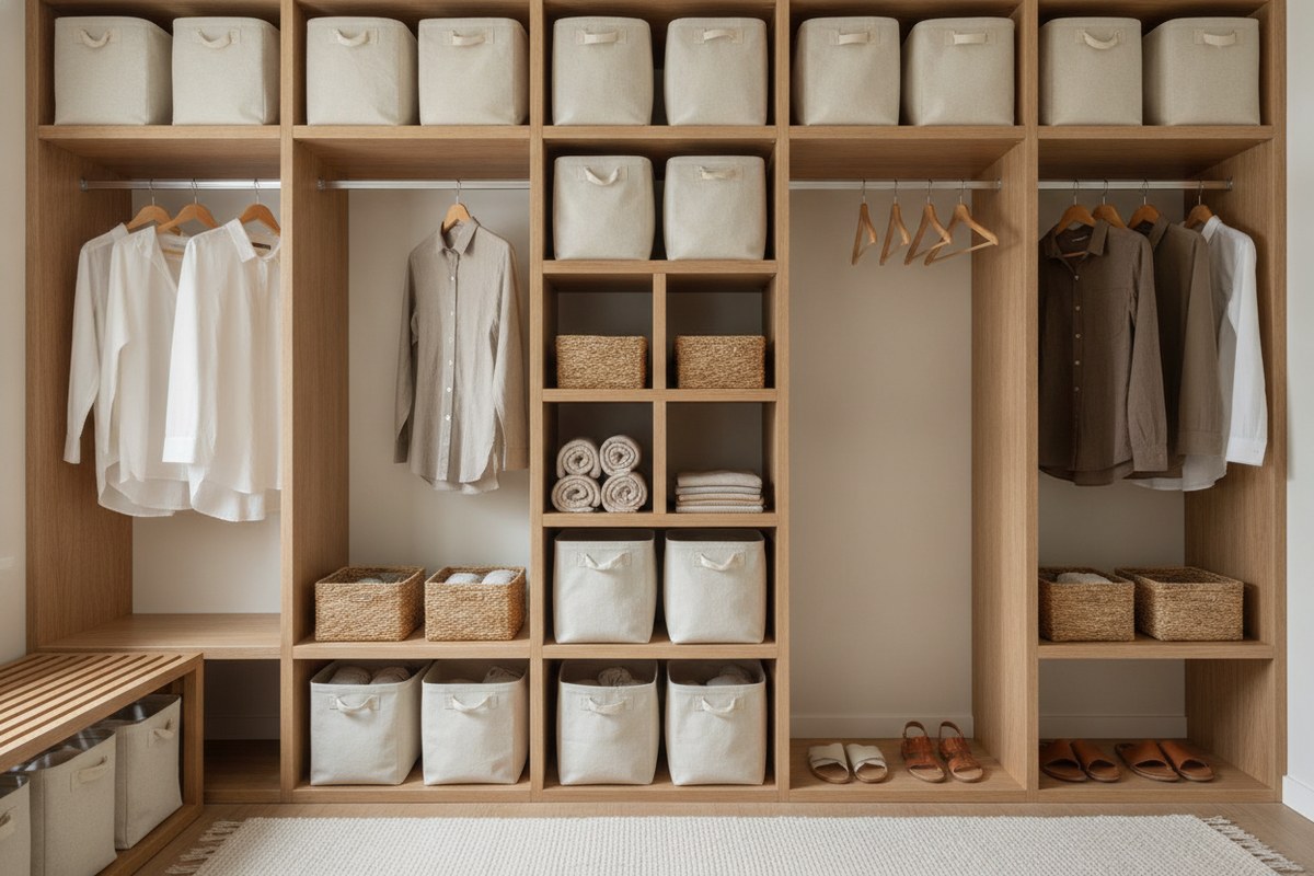 10 Small Closet Organization Ideas Using the Japanese Method