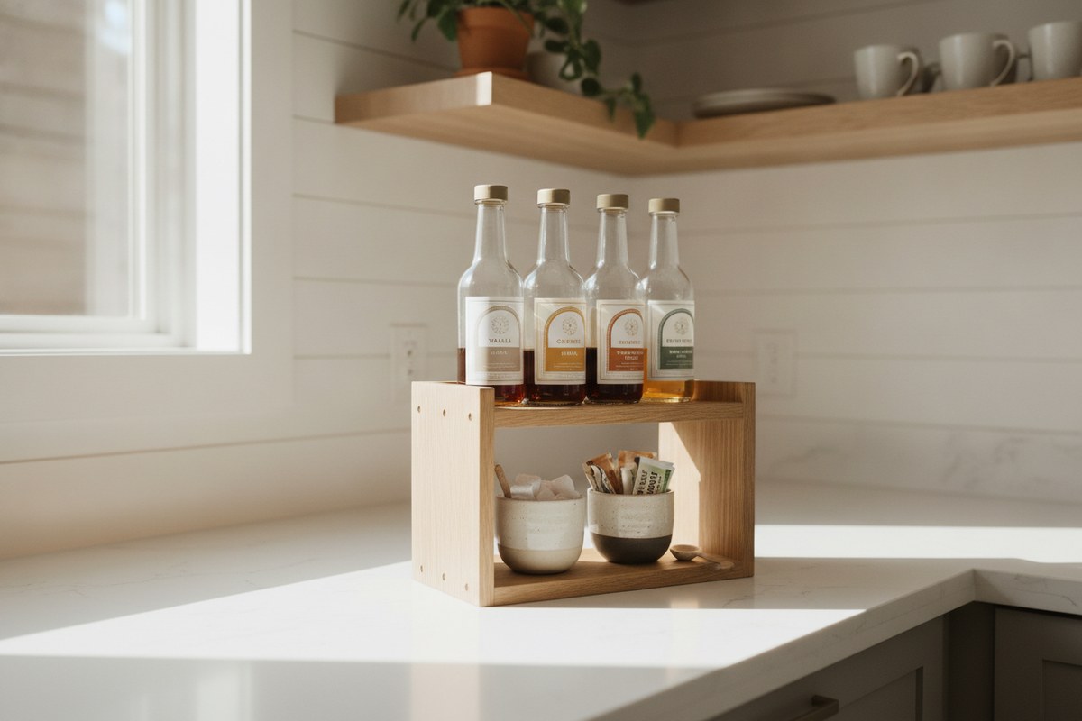 12 Small Kitchen Coffee Station Ideas That Feel Calm, Not Cluttered