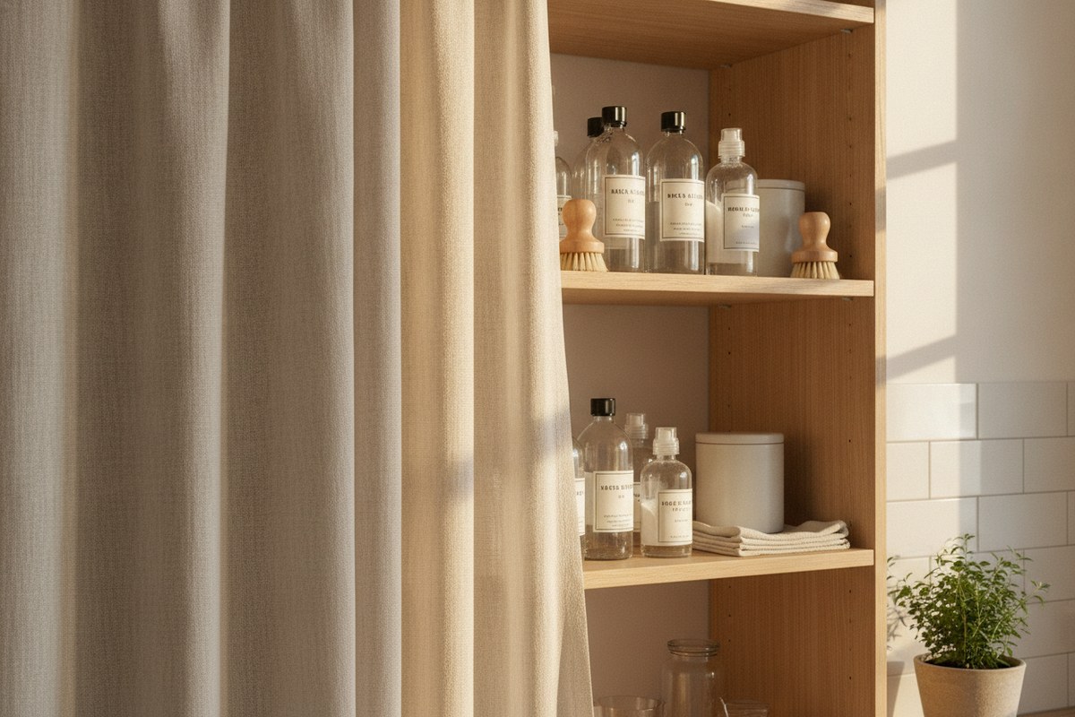11 Small Apartment Cleaning Supplies Storage Ideas That Work