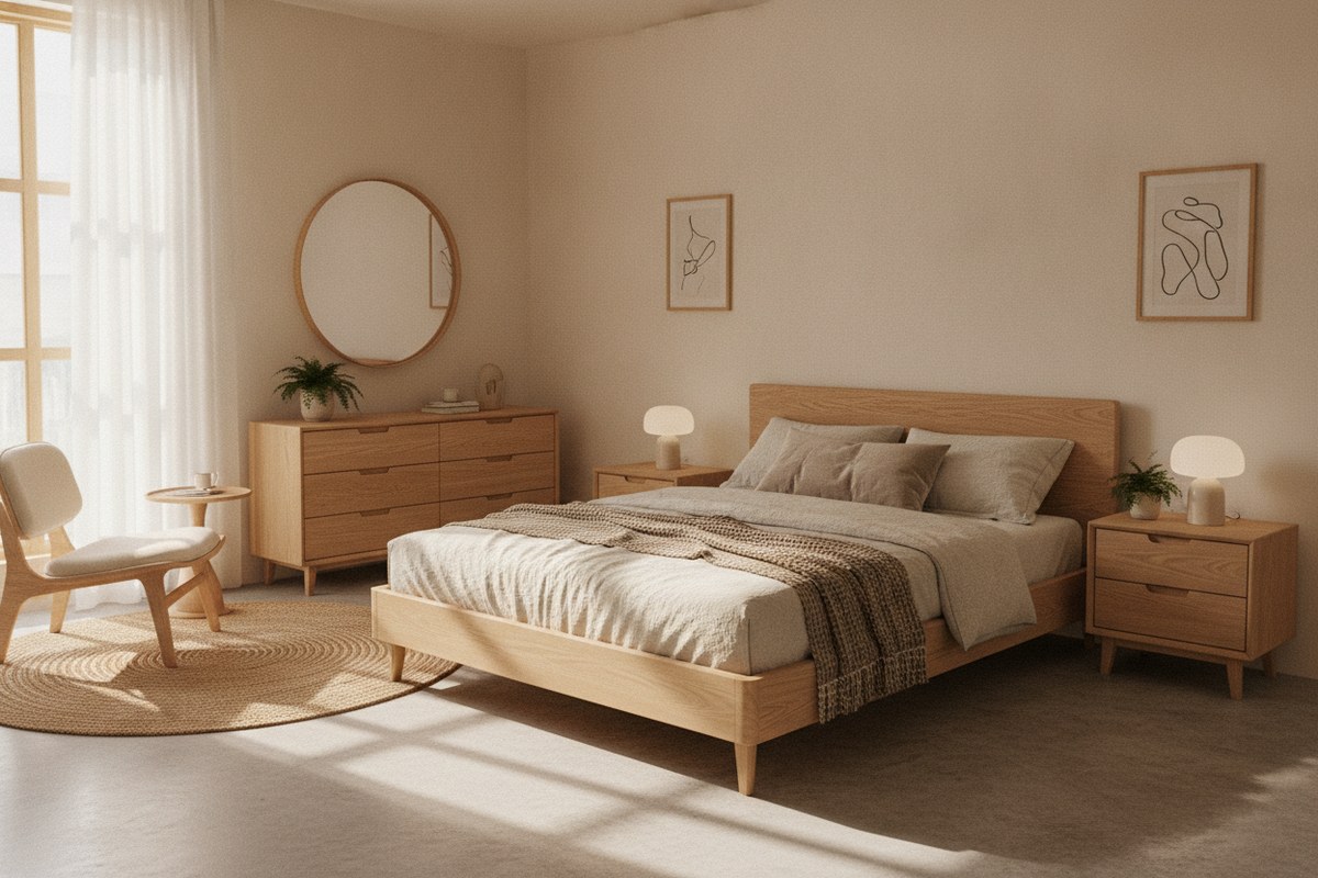 12 DIY Ways to Make a Small Room Look Bigger, Japandi Style