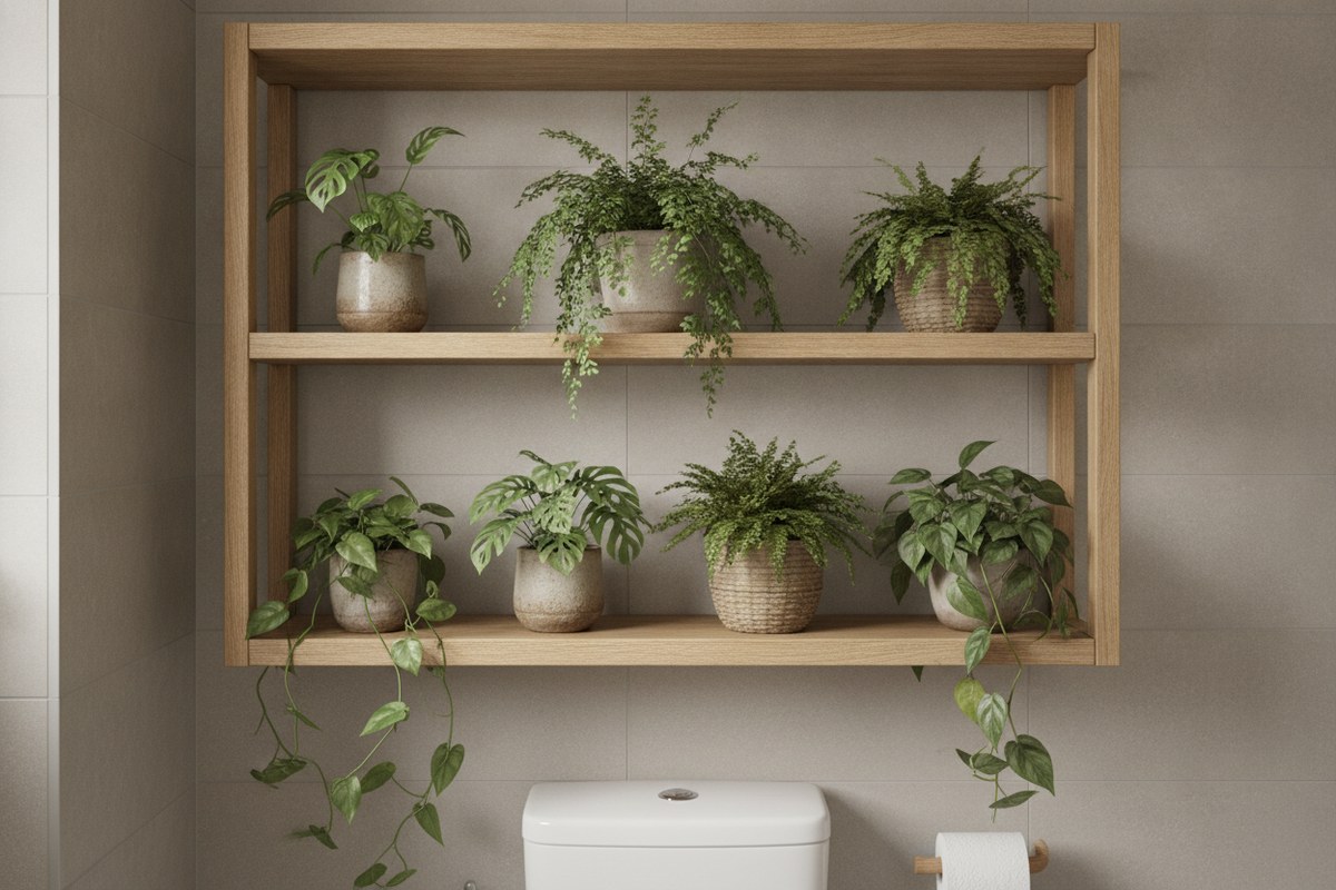 12 DIY Japandi Plant Shelf Ideas for Small Apartments