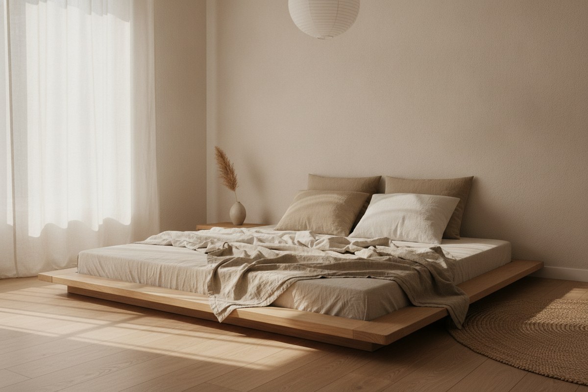 10 Bedroom Layout Ideas for Small Rooms (Japandi Style)