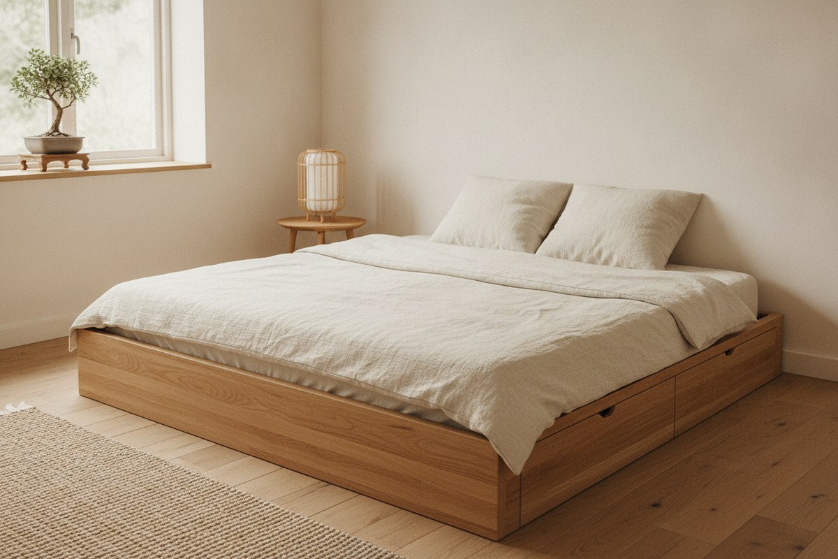 4. Try a Low Tatami-Style Storage Platform