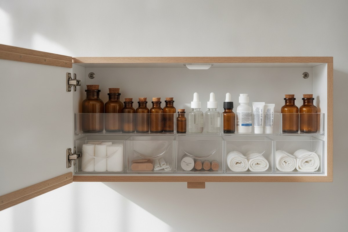 10 Small Bathroom Medicine & Toiletries Storage Ideas That Work