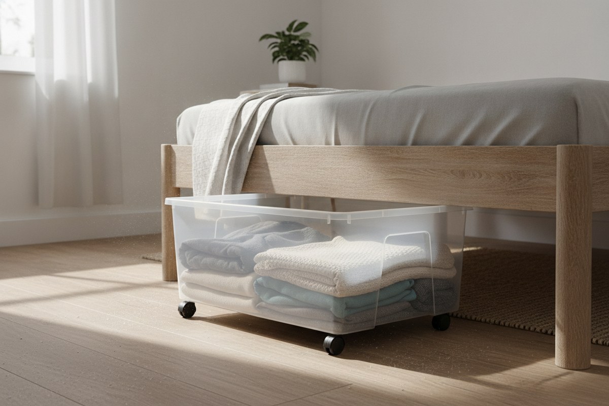 11 Under-Bed Storage Ideas That Keep Dust Out for Good