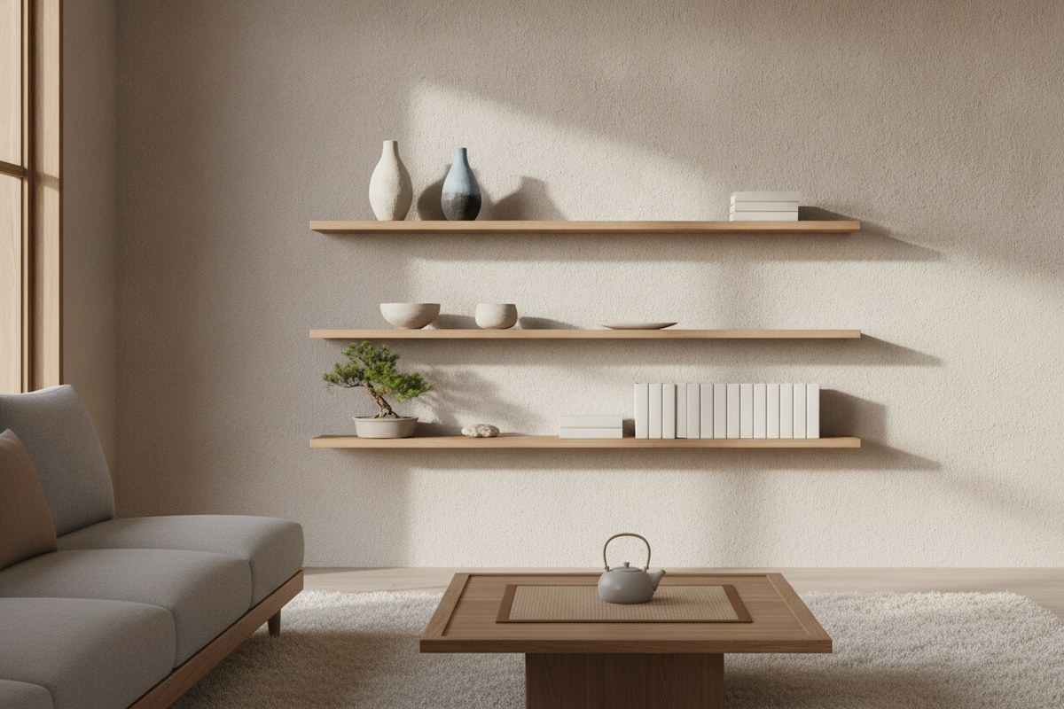 12 DIY Ways to Make a Small Room Look Bigger, Japandi Style