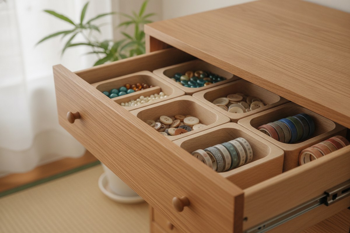 10 Genius Craft Supply Storage Ideas for Small Spaces