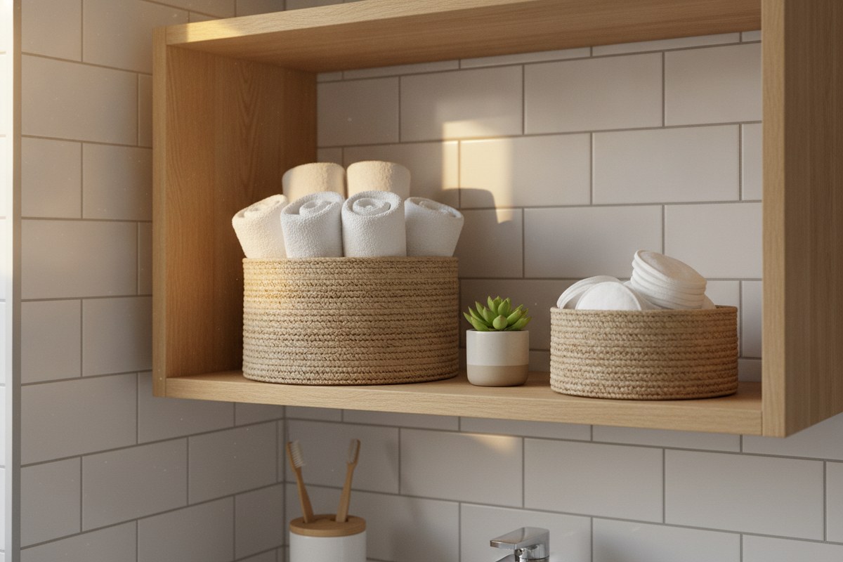 10 Tiny Bathroom Storage Ideas for Small Space Living