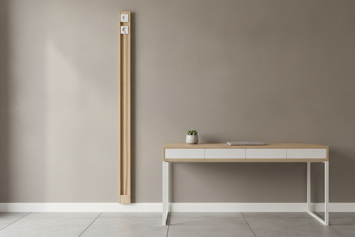 12 Cable Management Ideas for a Clean Japandi Desk Setup