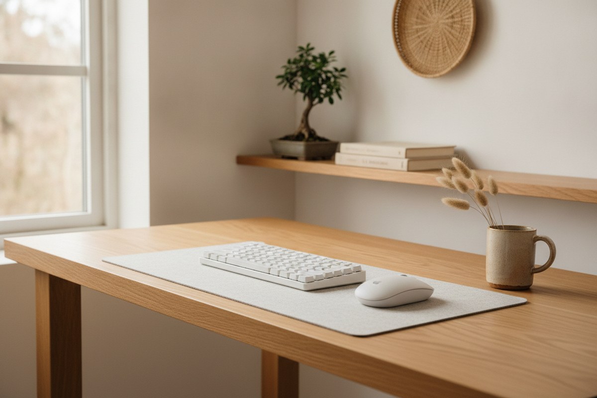 12 Cable Management Ideas for a Clean Japandi Desk Setup