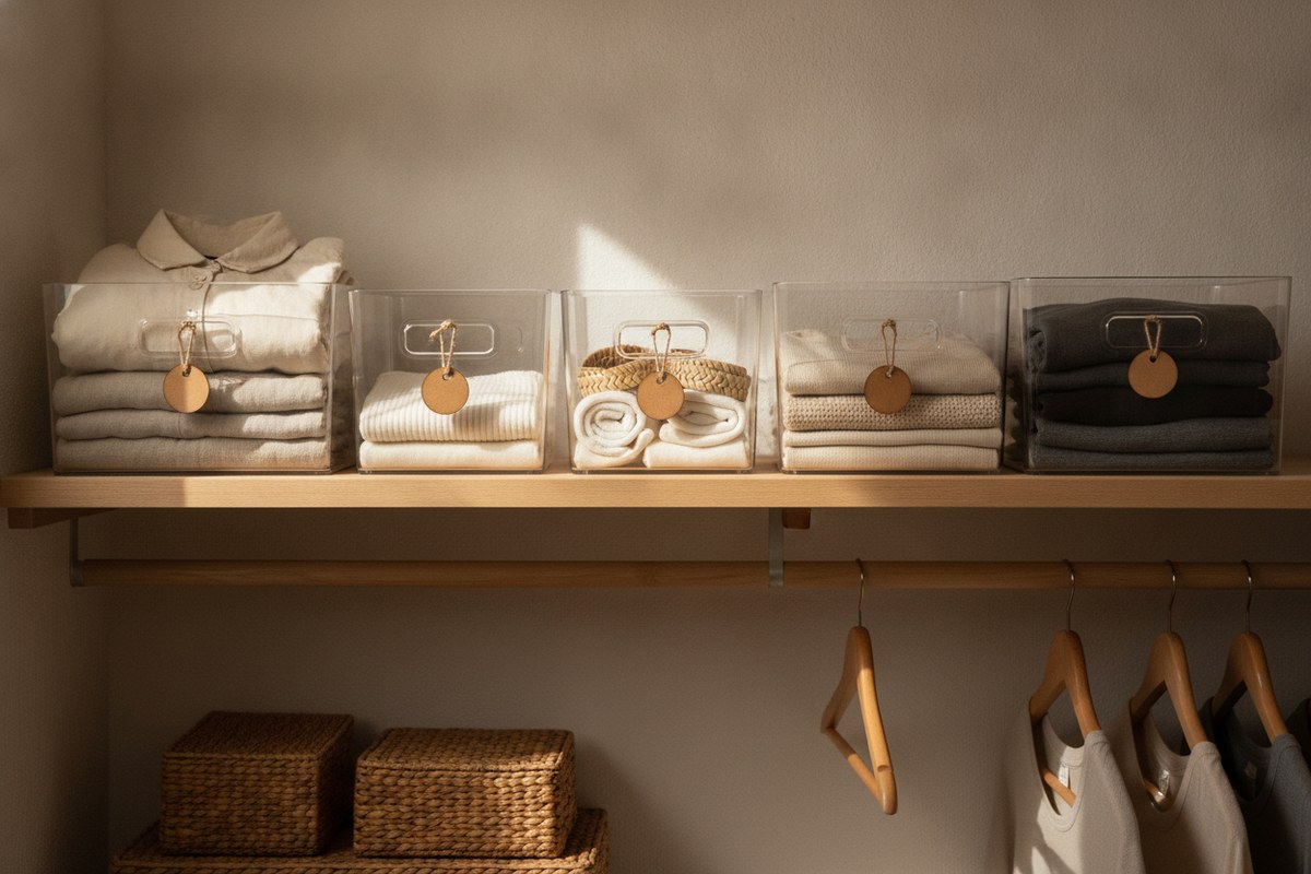 10 Small Closet Organization Ideas Using the Japanese Method