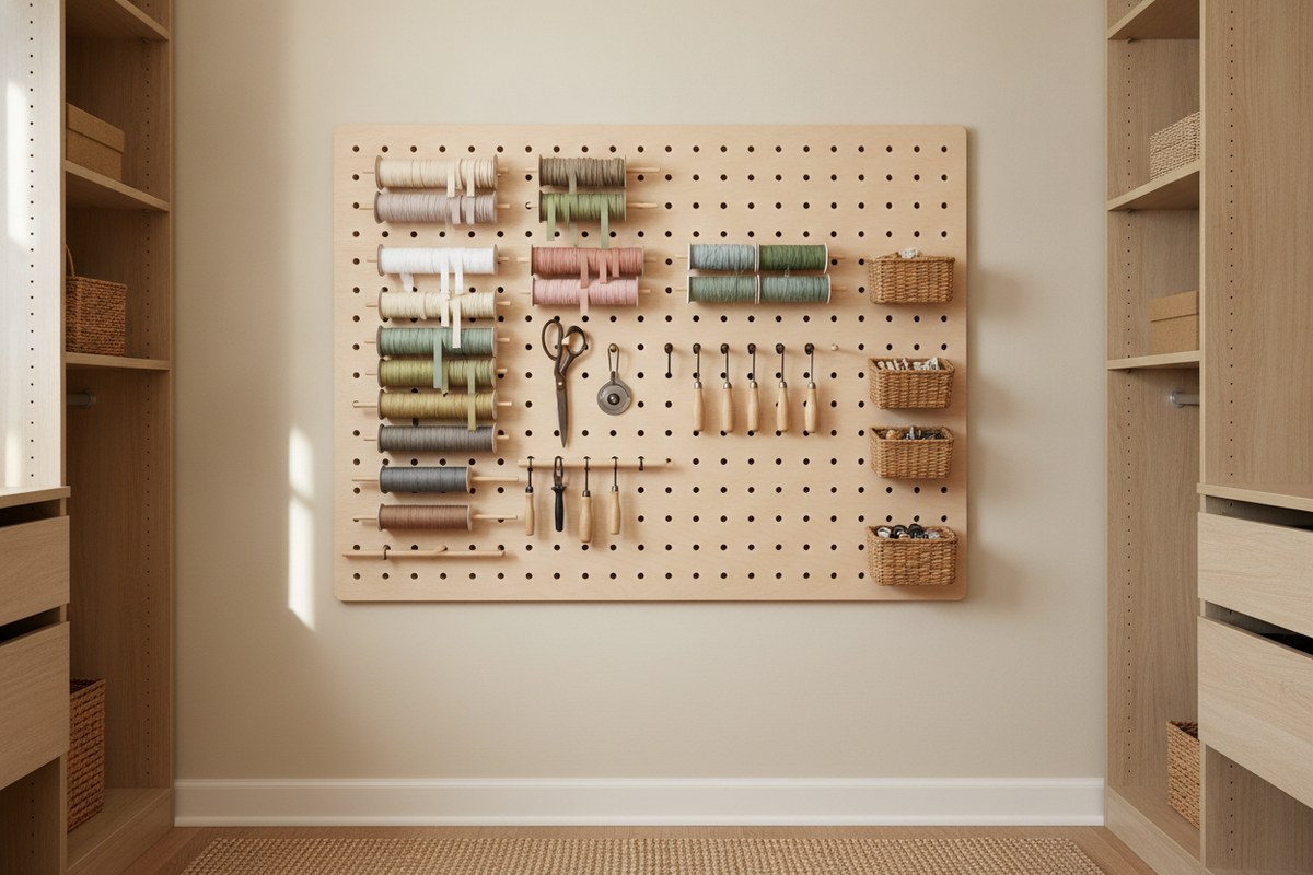 10 Genius Craft Supply Storage Ideas for Small Spaces