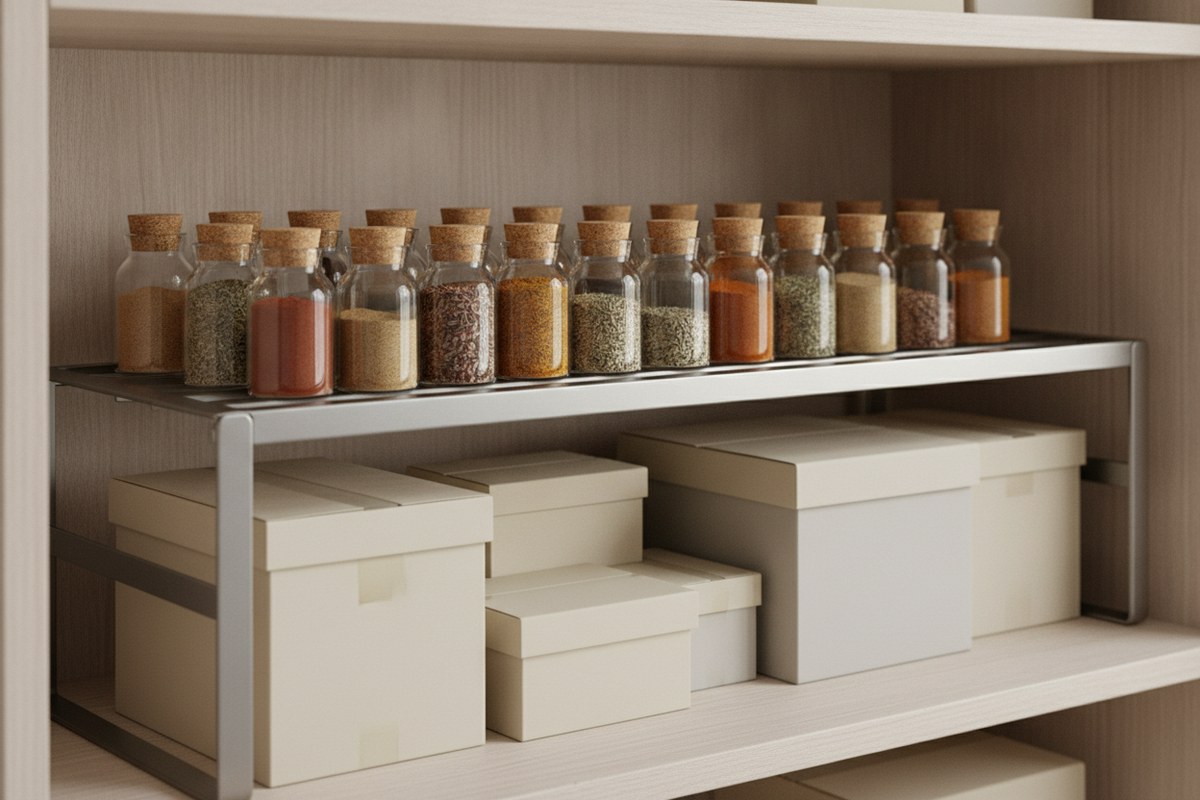 12 Pantry Organization Ideas for Small Kitchens (Japandi Style)