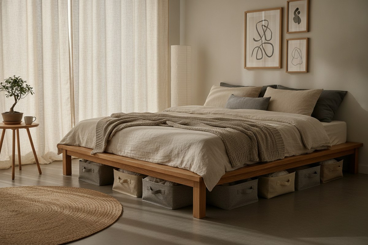 10 Vertical Storage Ideas for Small Spaces (Japandi Style)