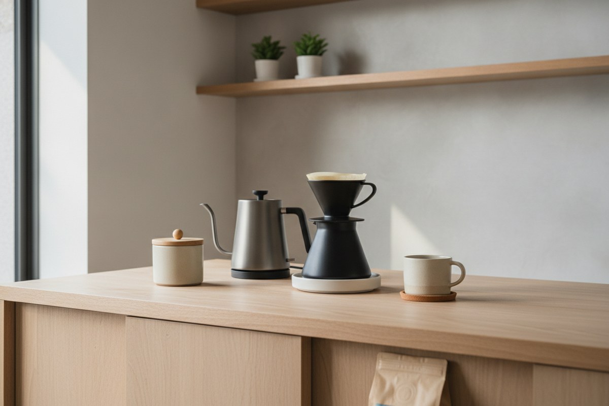 12 Small Kitchen Coffee Station Ideas That Feel Calm, Not Cluttered