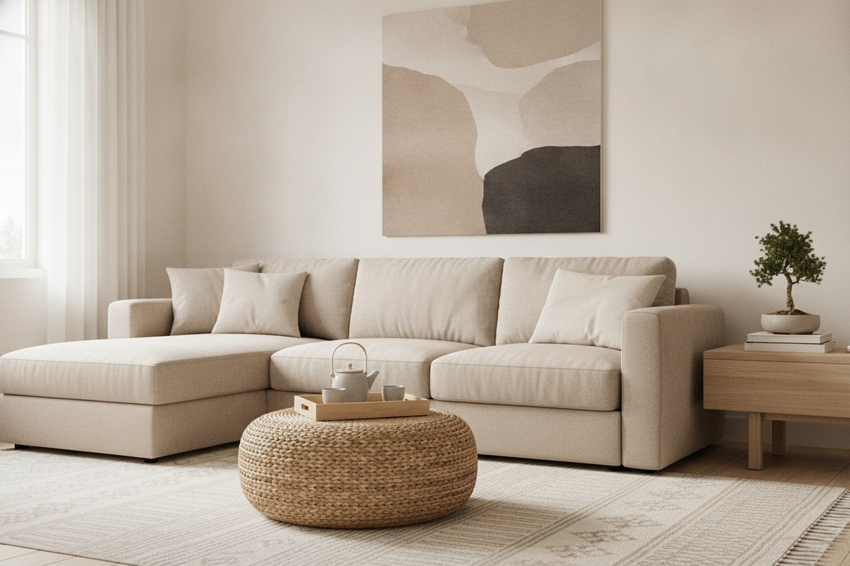 10 Small Living Room Layouts That Work With a Big Couch