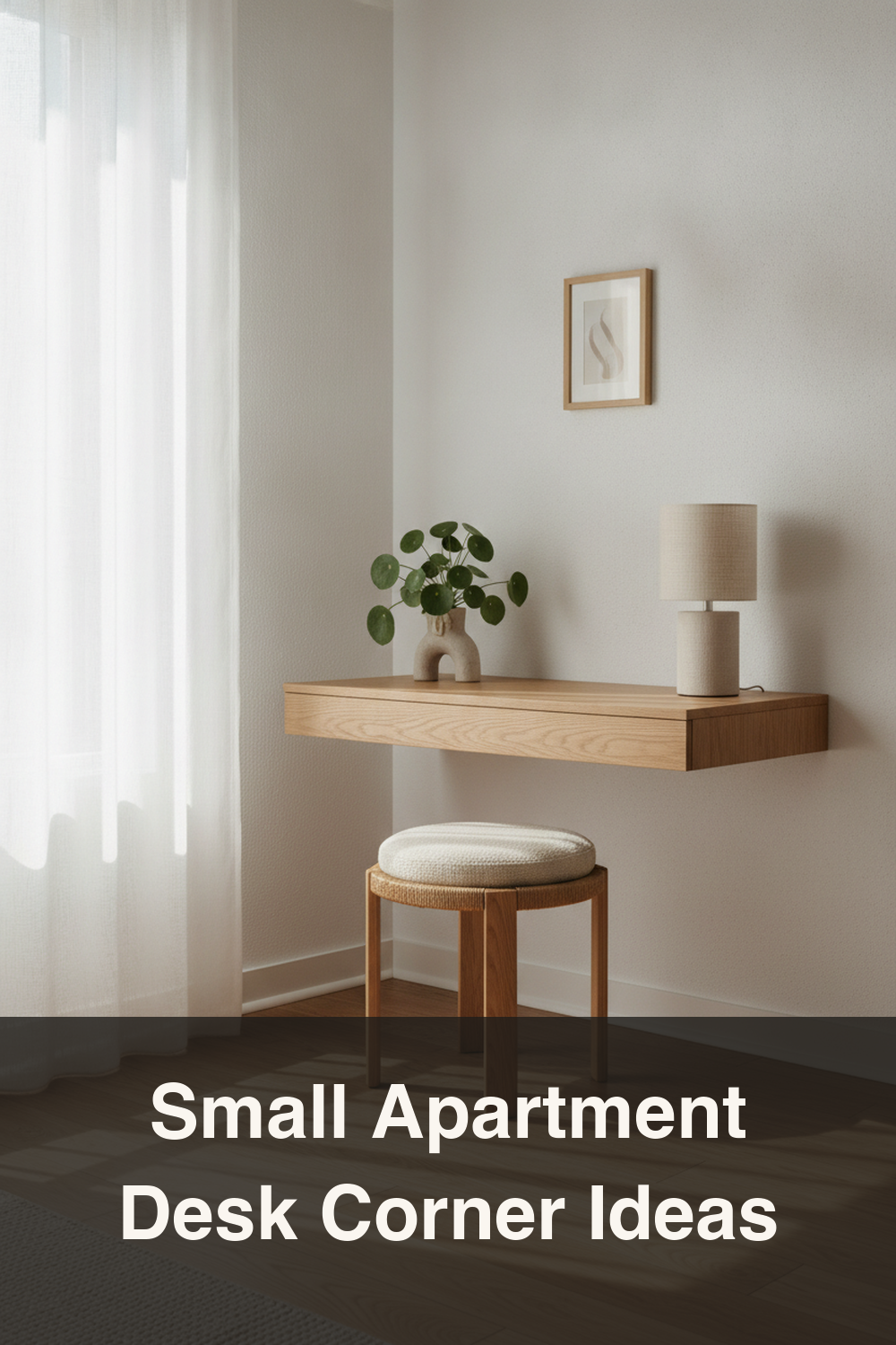 12 Work From Home Corner Ideas for Small Apartments (Japandi Style)