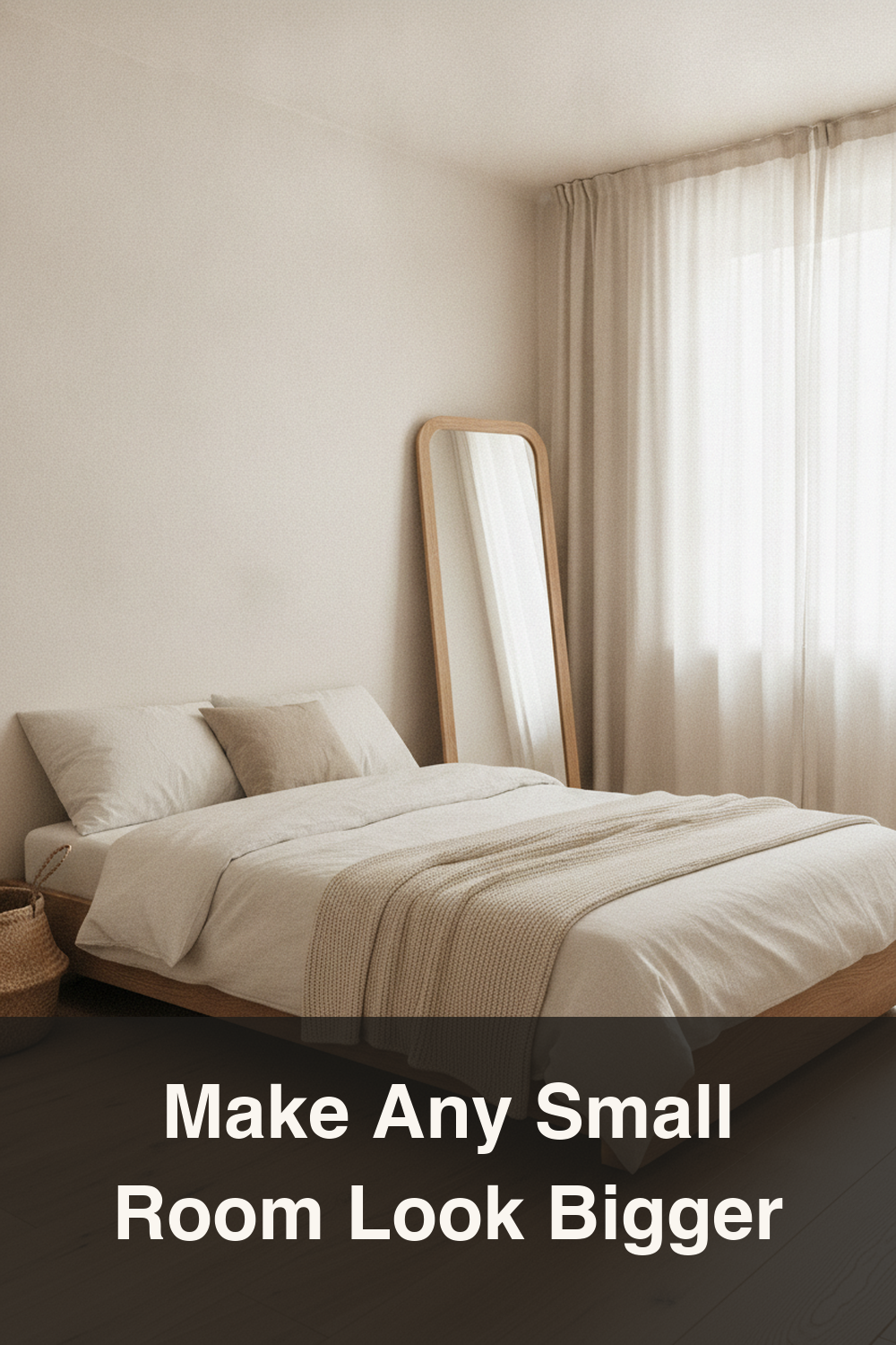 12 DIY Tricks to Make a Small Room Look Bigger (Japandi Style)