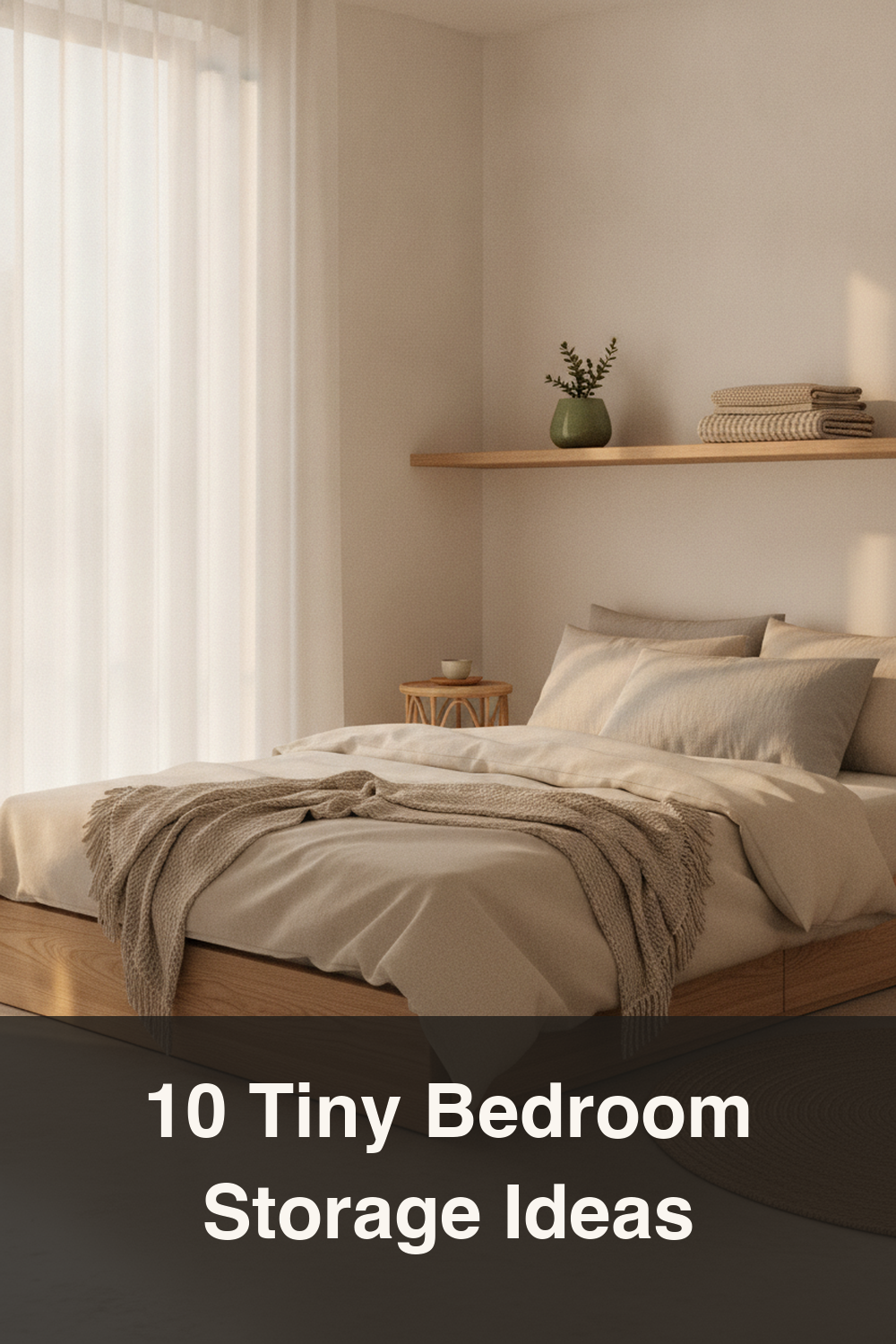 10 Small Bedroom Storage Ideas for Tiny Rooms & Apartments