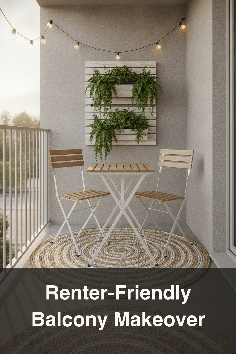 10 No-Drill Small Balcony Makeover Ideas for Renters