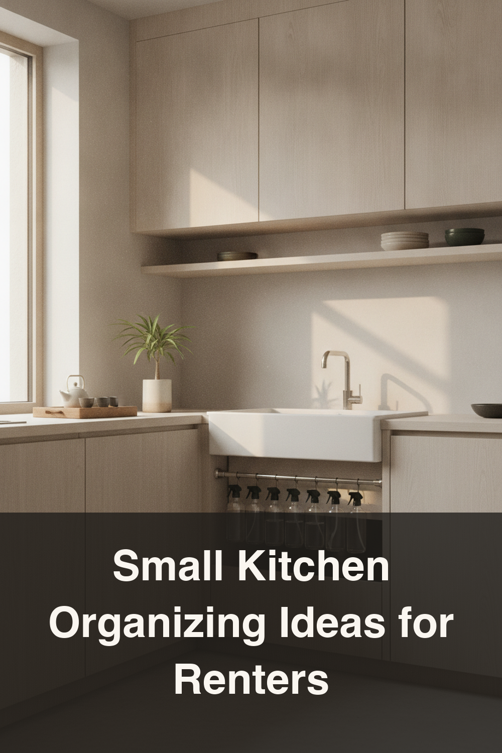 12 Renter-Friendly Small Kitchen Organization Ideas (No Drilling!)