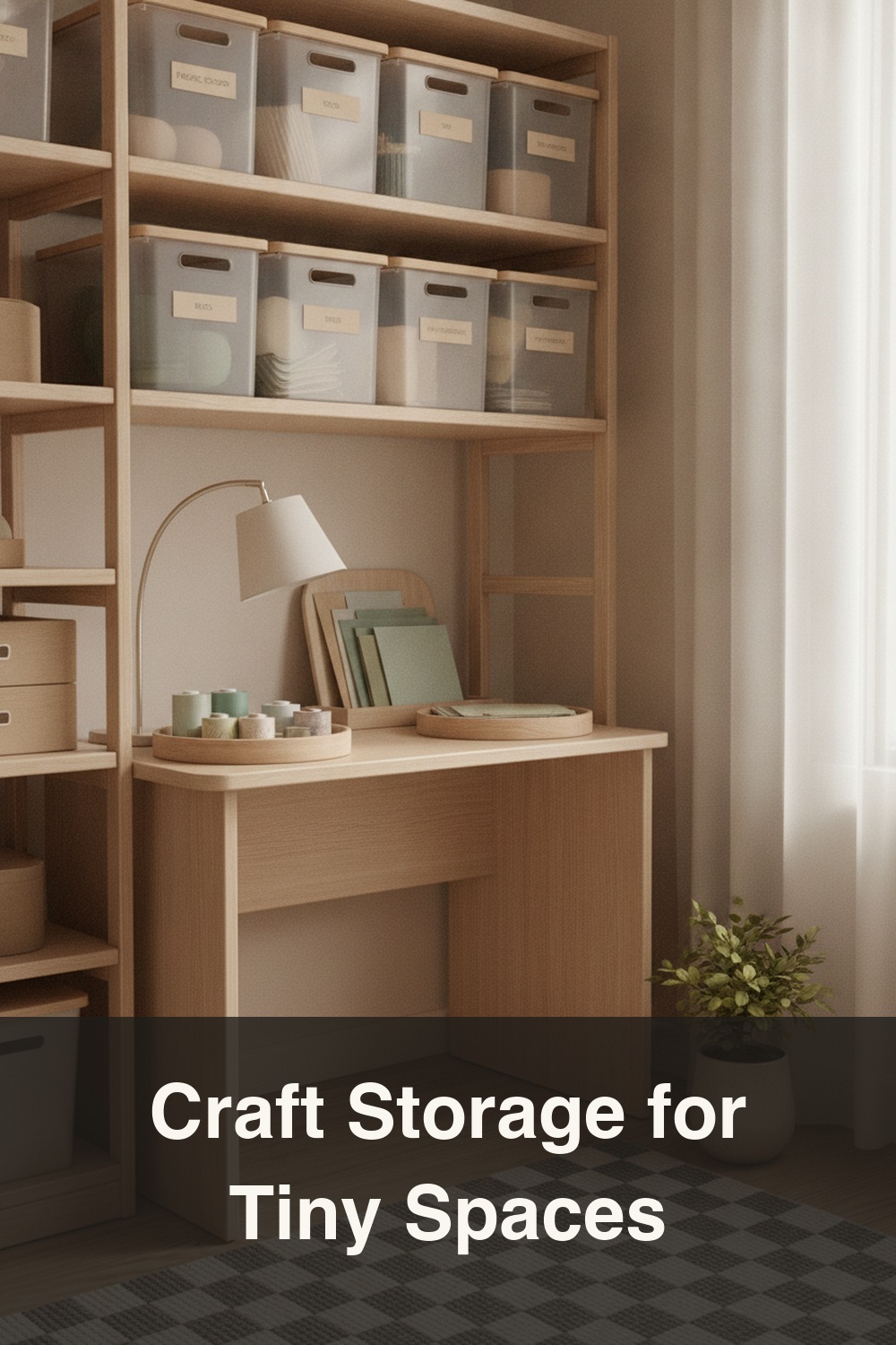 10 Small-Space Craft Supply Storage Ideas Every Crafter Needs