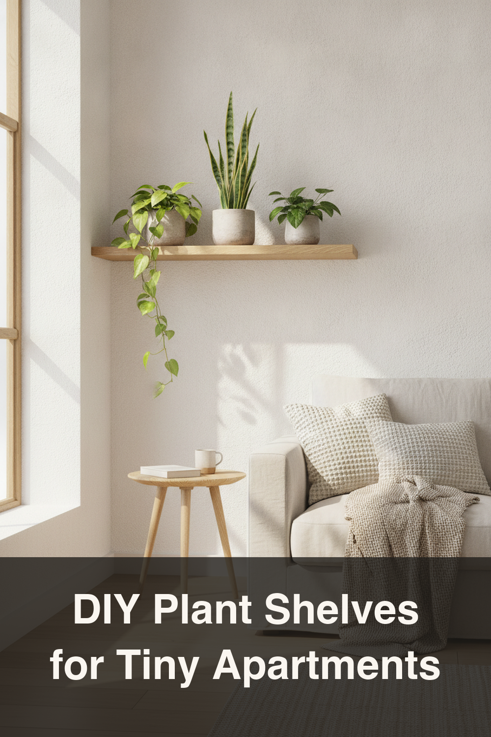 12 DIY Japandi Plant Shelf Ideas for Small Apartments