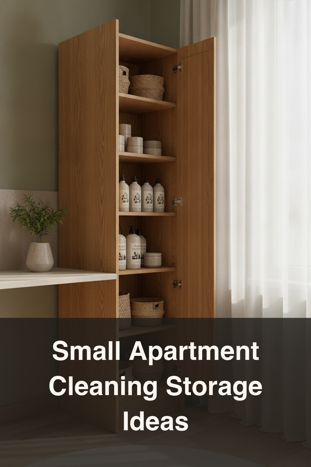11 Genius Cleaning Supplies Storage Ideas for Small Apartments