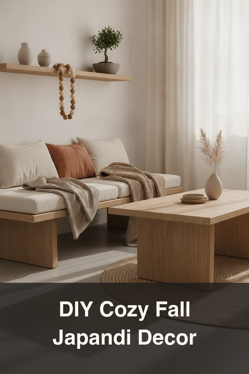 10 Easy DIY Cozy Fall Decor Ideas for Small Japandi Apartments