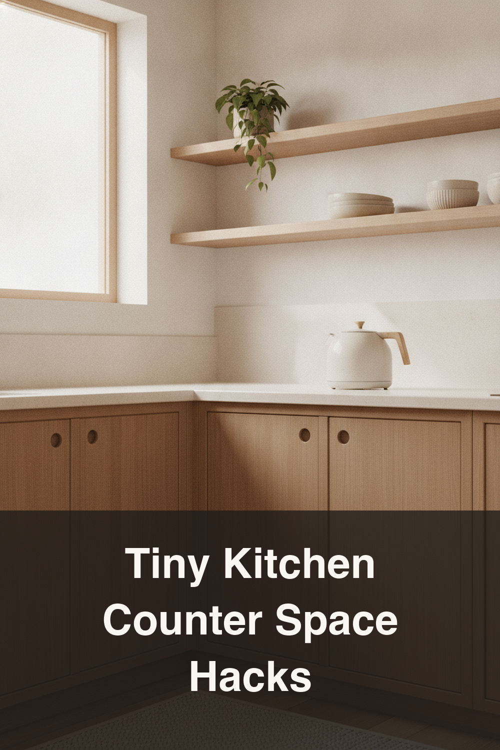 11 Tiny Kitchen Counter Space Saving Hacks You'll Actually Use