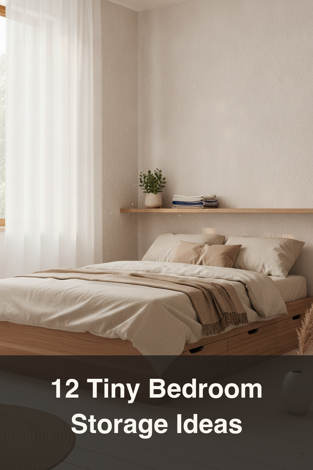 12 Small Bedroom Storage Ideas for Tiny Rooms & Apartments