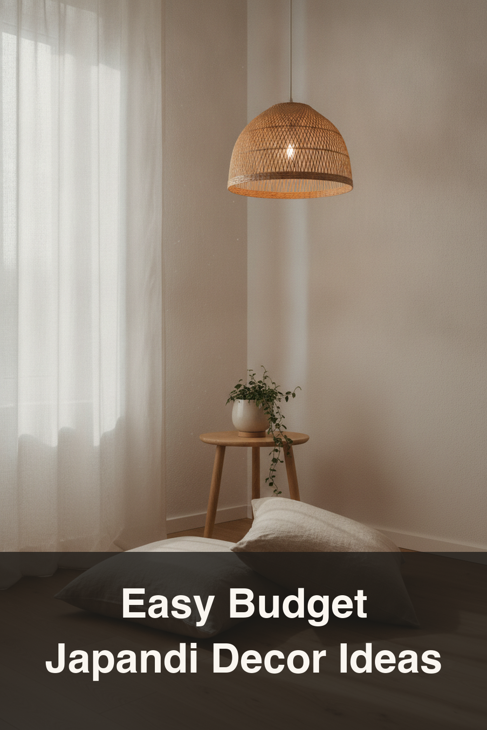 Budget Japandi Apartment Decor: Easy DIY Ideas for Small Spaces