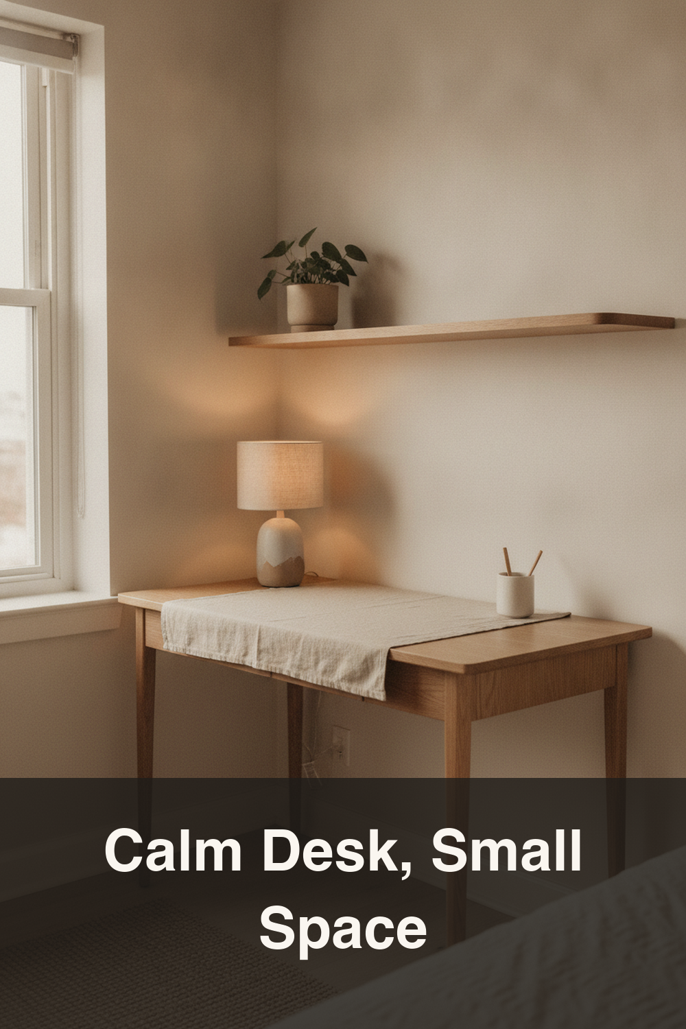 Small Space Desk Organization: Japandi-Style Workspace Ideas