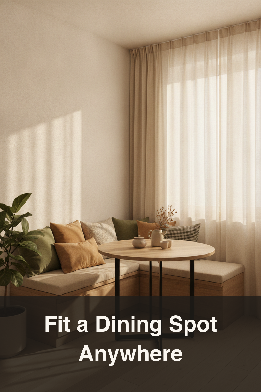 Small Studio Apartment Dining Nook Layouts You Can Copy
