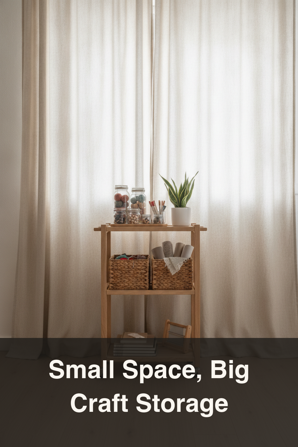 Organize Hobby & Craft Supplies in a Small Apartment or Dorm