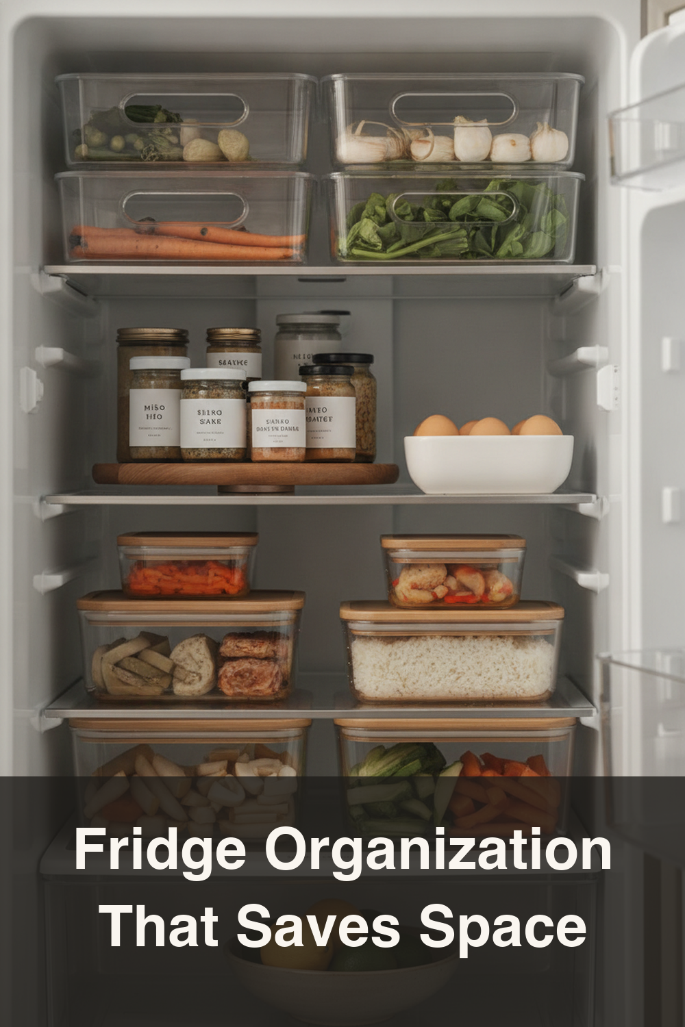 Refrigerator Organization Ideas for Small Kitchens & Apartments