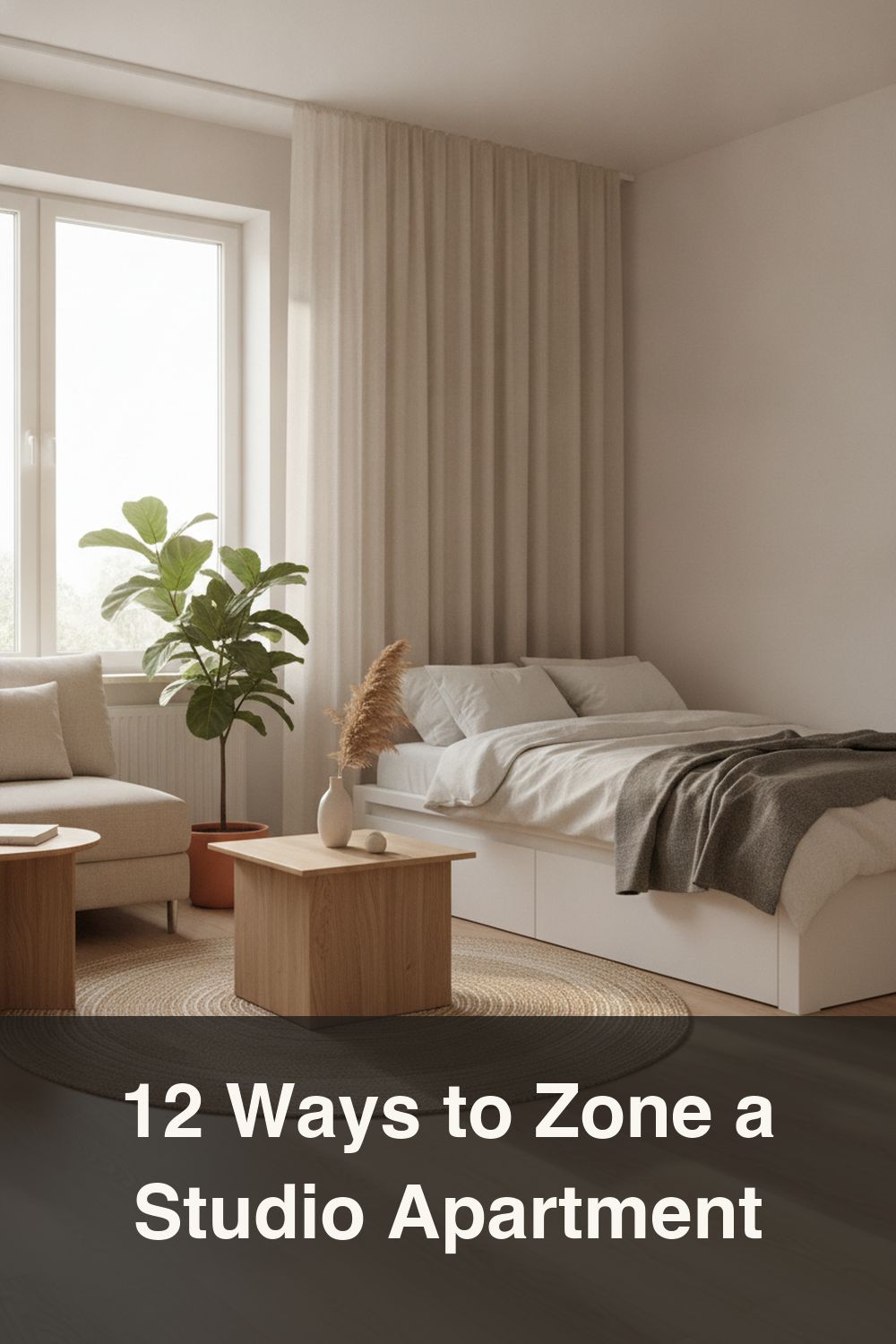 12 Studio Apartment Zoning Ideas for Small Space Living