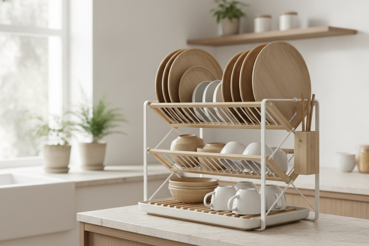 10 Tiny Kitchen Counter Space-Saving Hacks for Small Homes