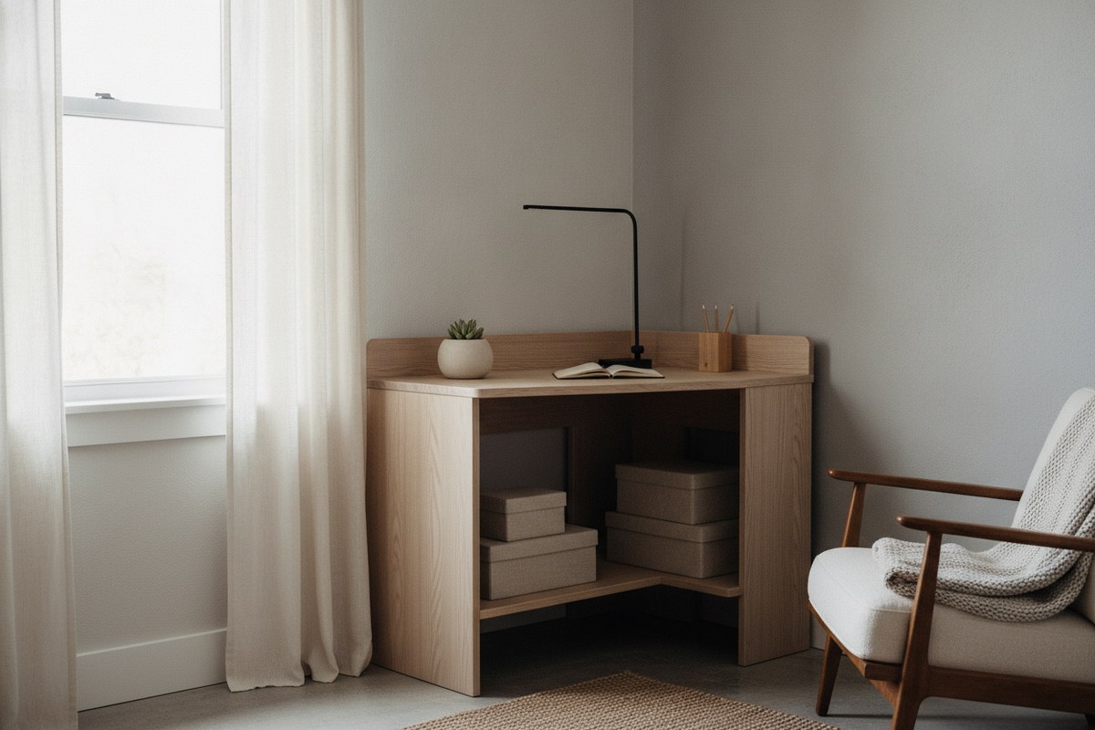 10 Minimalist Desk Ideas for Small Spaces, Japandi Style
