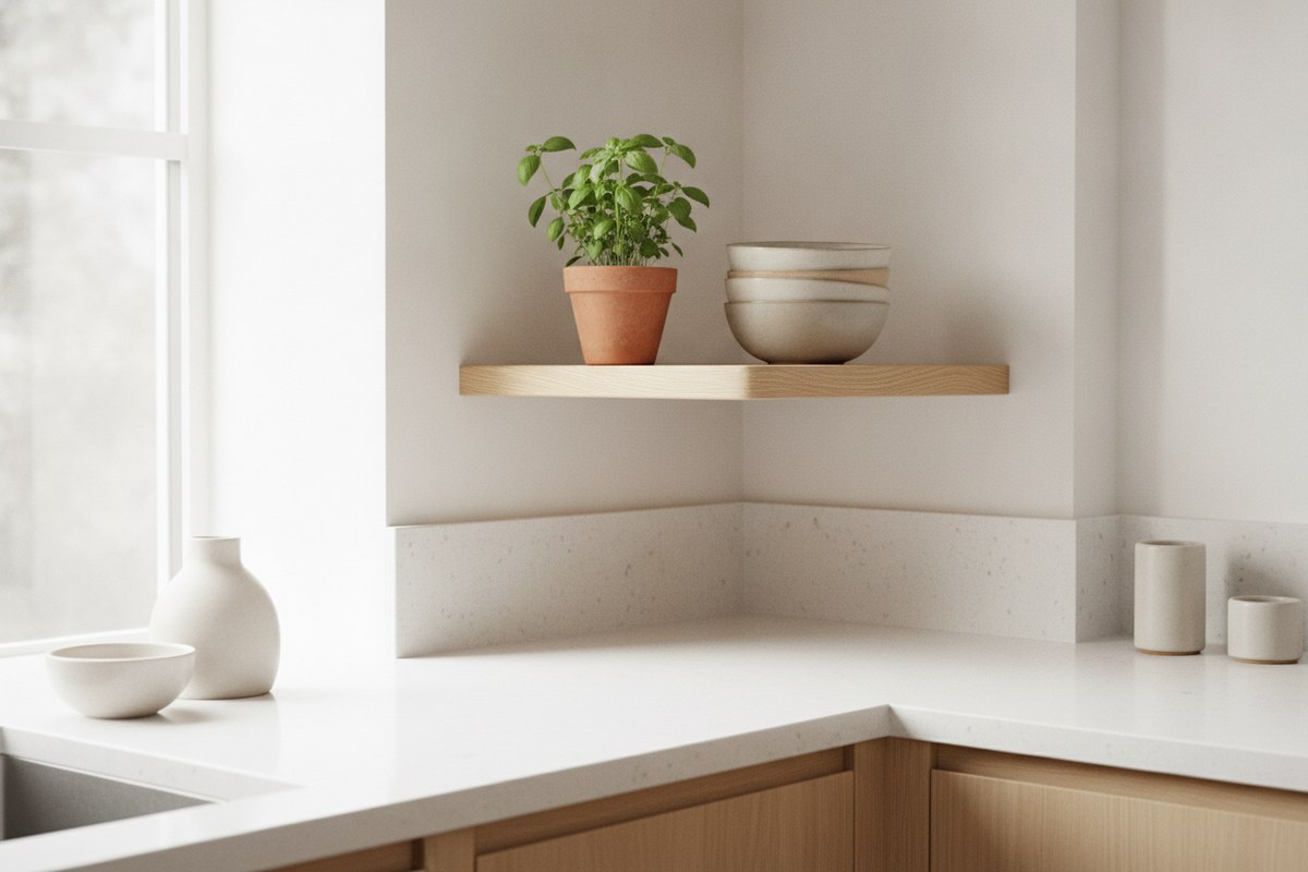 10 Tiny Kitchen Counter Space-Saving Hacks for Small Homes