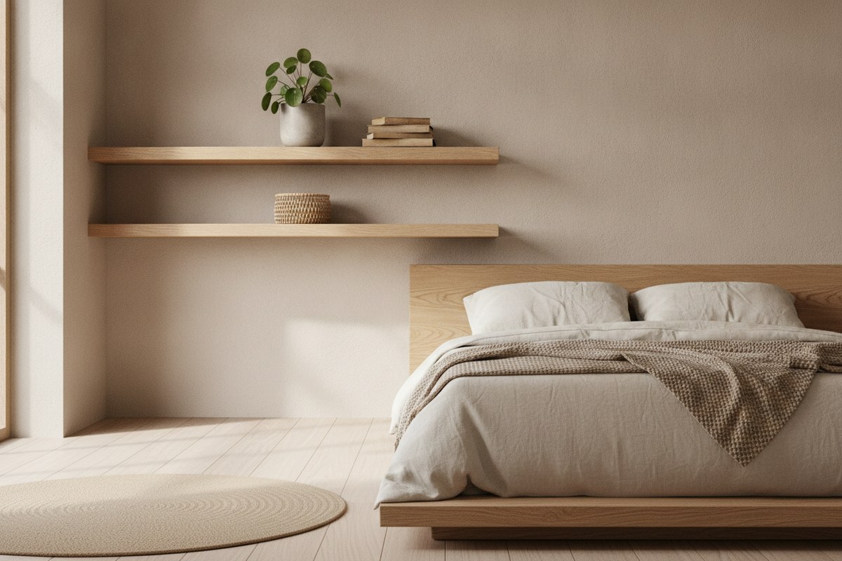 12 Small Bedroom Storage Ideas for Tiny Rooms (Japandi Style)