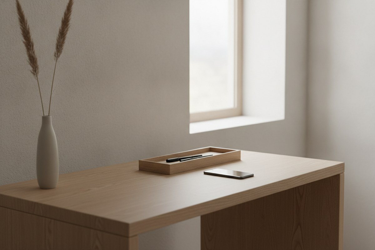 10 Minimalist Desk Ideas for Small Spaces, Japandi Style