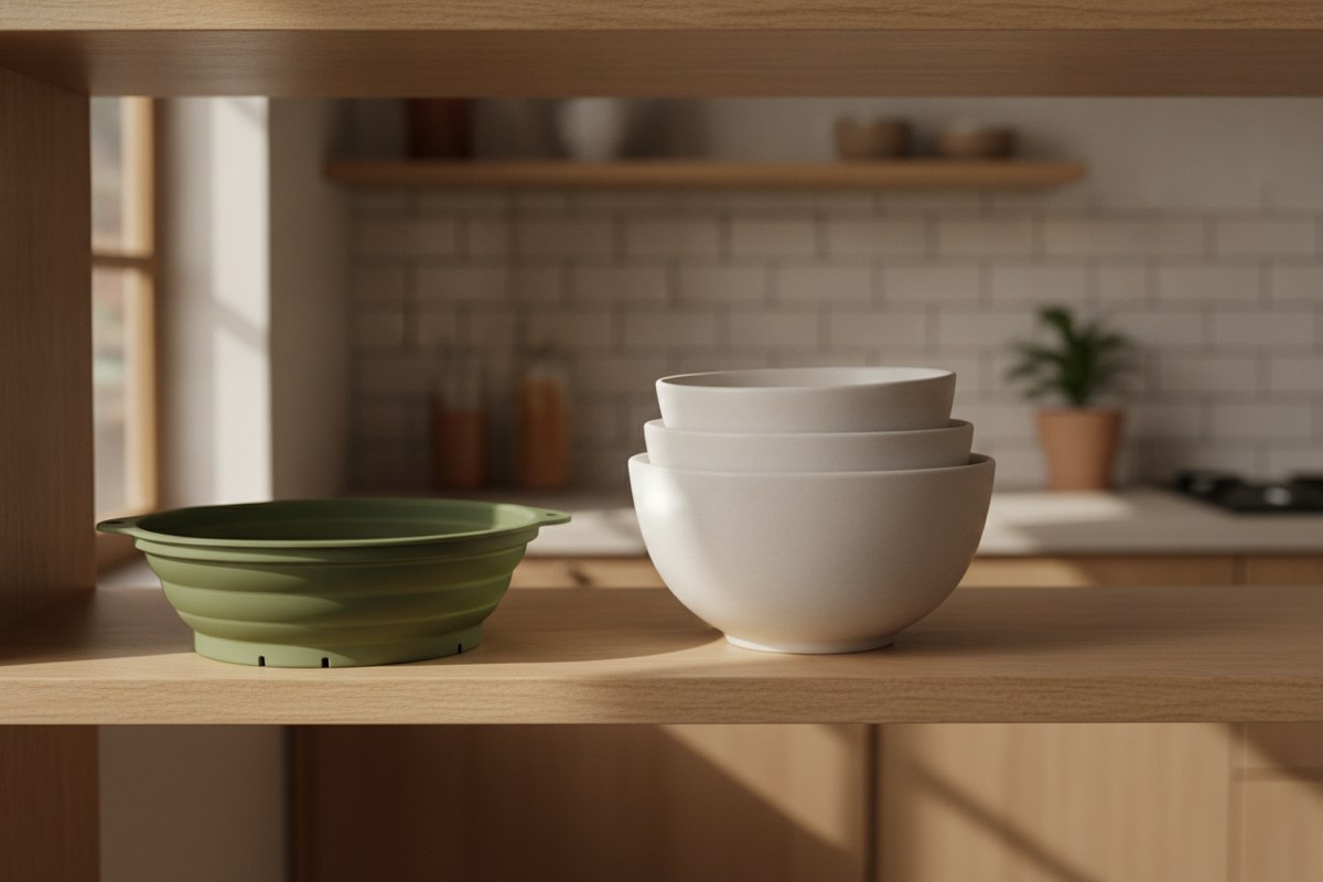 10 Tiny Kitchen Counter Space-Saving Hacks for Small Homes