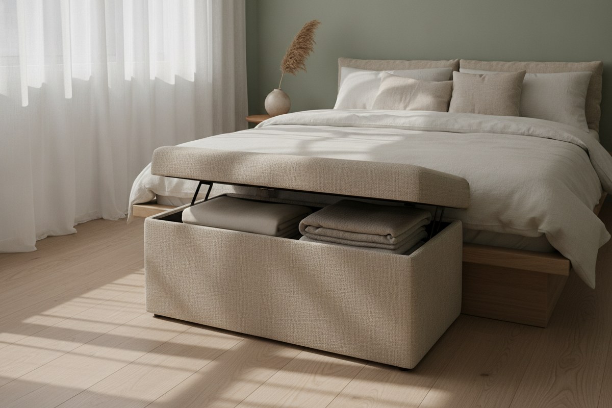 12 Small Bedroom Storage Ideas for Tiny Rooms (Japandi Style)