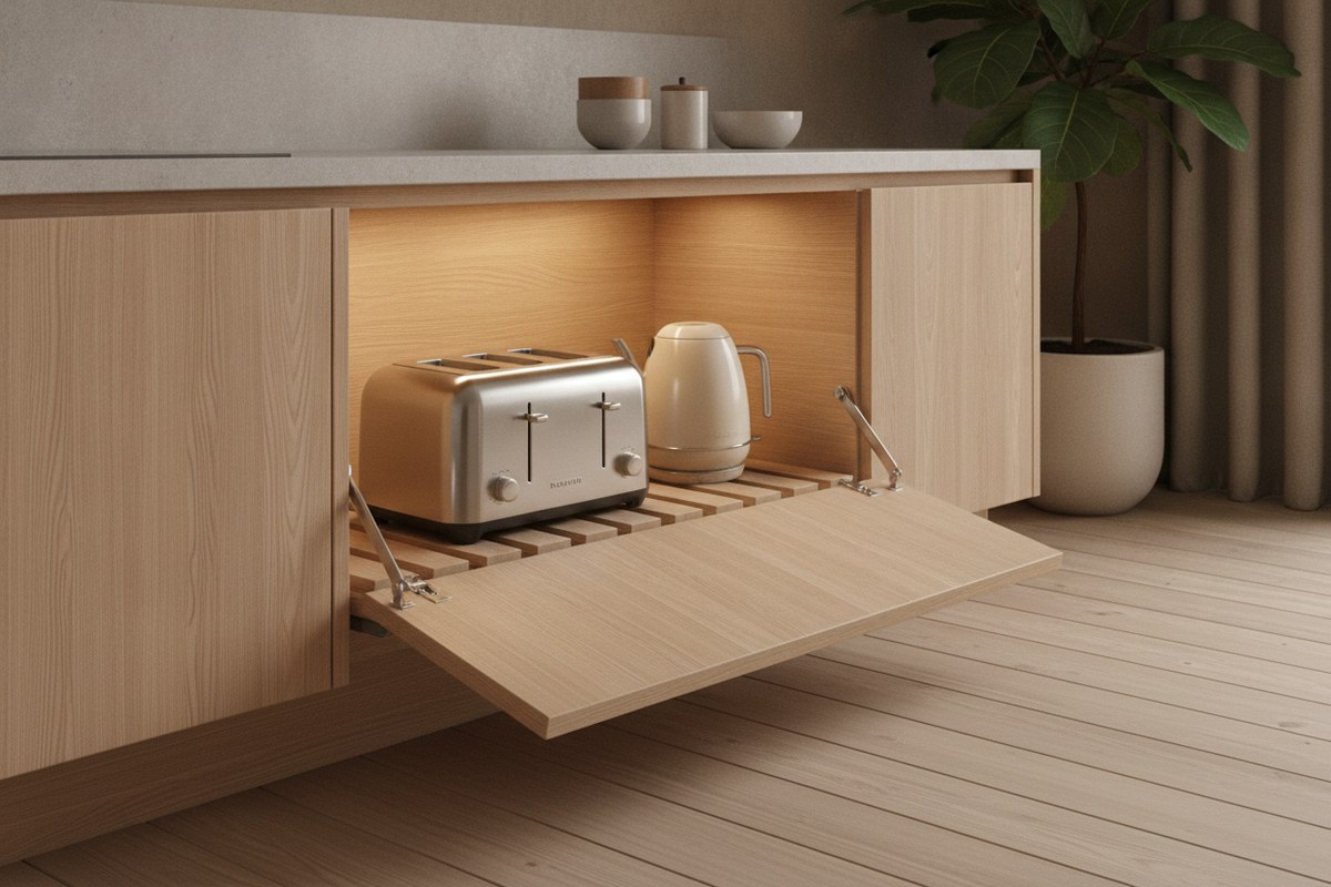 10 Tiny Kitchen Counter Space-Saving Hacks for Small Homes