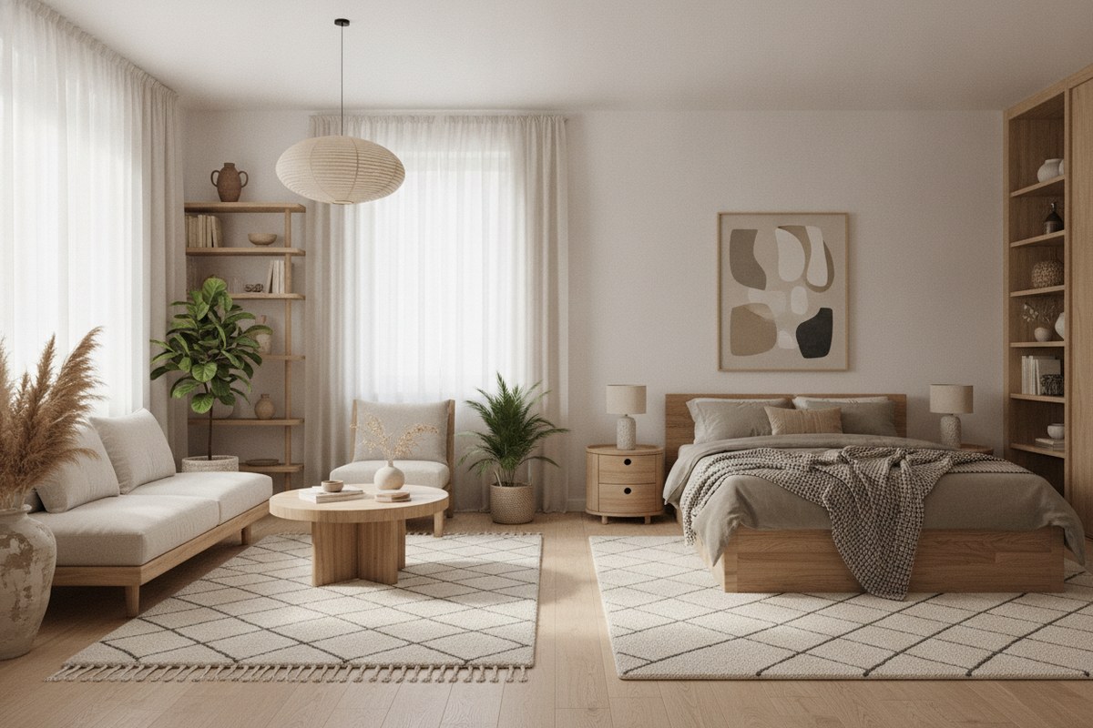 9 Smart Ways to Divide a Studio Apartment Into Zones