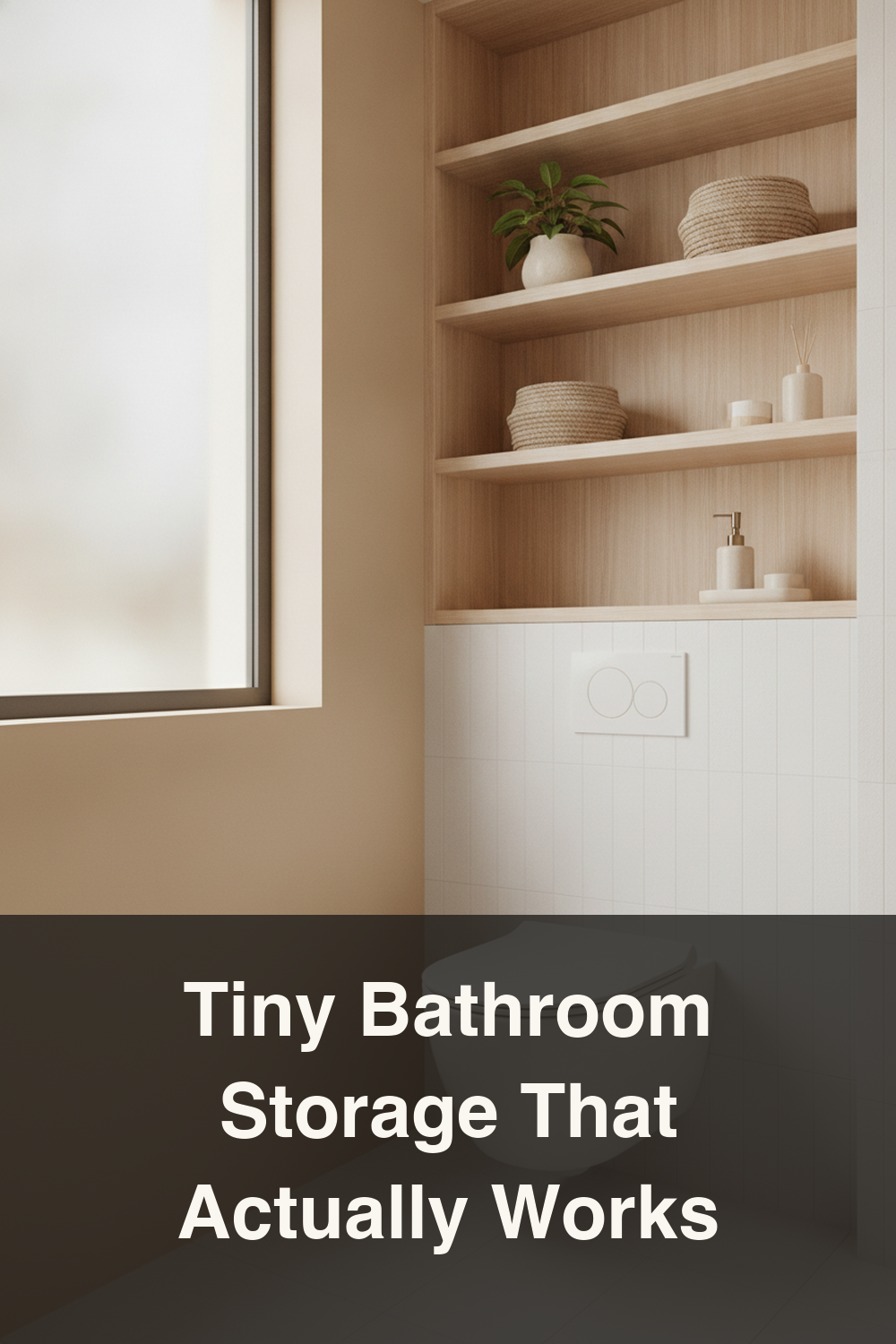 10 Small Bathroom Storage Ideas for Tiny Apartments & Dorms