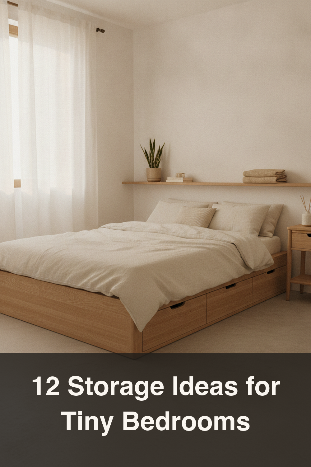 12 Small Bedroom Storage Ideas for Tiny Rooms & Apartments